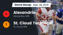 Recap: Alexandria  vs. St. Cloud Technical  2018