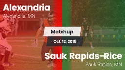 Matchup: Alexandria High vs. Sauk Rapids-Rice  2018