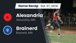 Recap: Alexandria  vs. Brainerd  2018