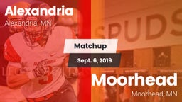 Matchup: Alexandria High vs. Moorhead  2019