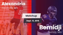 Matchup: Alexandria High vs. Bemidji  2019