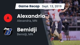 Recap: Alexandria  vs. Bemidji  2019