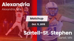 Matchup: Alexandria High vs. Sartell-St. Stephen  2019