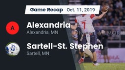 Recap: Alexandria  vs. Sartell-St. Stephen  2019