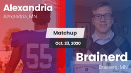 Matchup: Alexandria High vs. Brainerd  2020