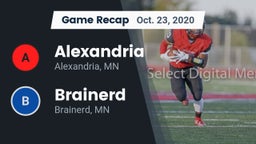 Recap: Alexandria  vs. Brainerd  2020