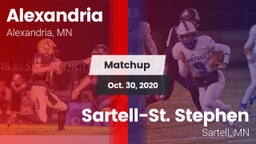 Matchup: Alexandria High vs. Sartell-St. Stephen  2020