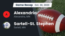 Recap: Alexandria  vs. Sartell-St. Stephen  2020