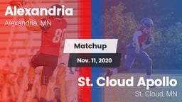 Matchup: Alexandria High vs. St. Cloud Apollo  2020