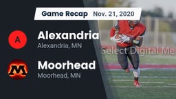 Recap: Alexandria  vs. Moorhead  2020