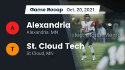 Recap: Alexandria  vs. St. Cloud Tech 2021