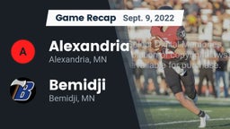 Recap: Alexandria  vs. Bemidji  2022