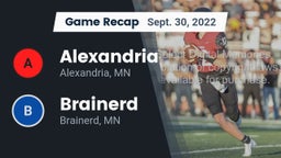 Recap: Alexandria  vs. Brainerd  2022
