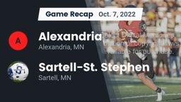 Recap: Alexandria  vs. Sartell-St. Stephen  2022