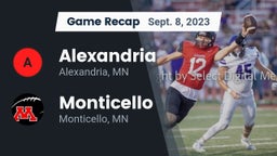 Recap: Alexandria  vs. Monticello  2023
