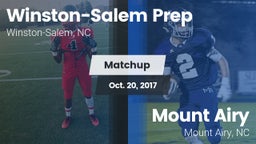 Matchup: Winston-Salem Prep vs. Mount Airy  2017