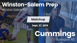 Matchup: Winston-Salem Prep vs. Cummings  2019