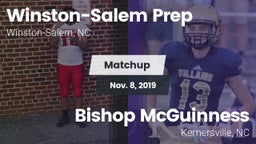Matchup: Winston-Salem Prep vs. Bishop McGuinness  2019