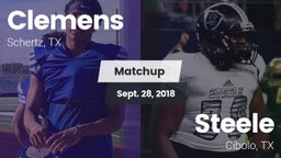 Matchup: Clemens  vs. Steele  2018