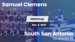 Matchup: Clemens  vs. South San Antonio  2020
