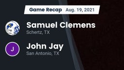 Recap: Samuel Clemens  vs. John Jay  2021