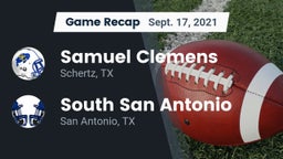 Recap: Samuel Clemens  vs. South San Antonio  2021