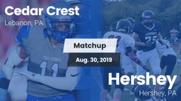 Matchup: Cedar Crest High vs. Hershey  2019