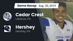 Recap: Cedar Crest  vs. Hershey  2019