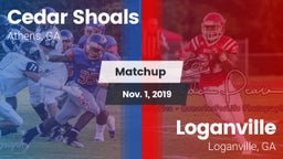 Matchup: Cedar Shoals High vs. Loganville  2019