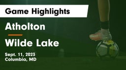 Atholton  vs Wilde Lake  Game Highlights - Sept. 11, 2023