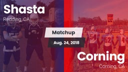 Matchup: Shasta  vs. Corning  2018