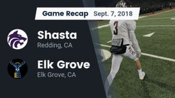 Recap: Shasta  vs. Elk Grove  2018