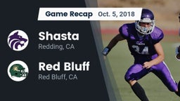 Recap: Shasta  vs. Red Bluff  2018