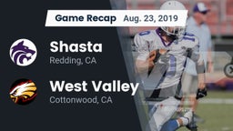Recap: Shasta  vs. West Valley  2019
