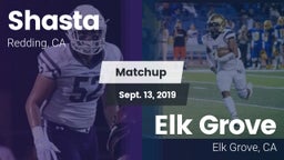 Matchup: Shasta  vs. Elk Grove  2019
