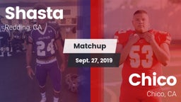 Matchup: Shasta  vs. Chico  2019