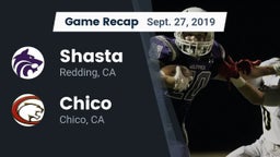 Recap: Shasta  vs. Chico  2019