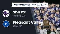 Recap: Shasta  vs. Pleasant Valley  2019
