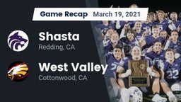 Recap: Shasta  vs. West Valley  2021