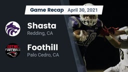 Recap: Shasta  vs. Foothill  2021