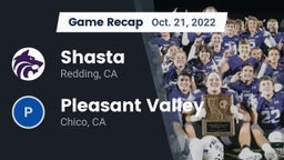 Recap: Shasta  vs. Pleasant Valley  2022