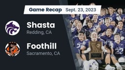 Recap: Shasta  vs. Foothill  2023