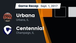 Recap: Urbana  vs. Centennial  2017