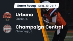 Recap: Urbana  vs. Champaign Central  2017