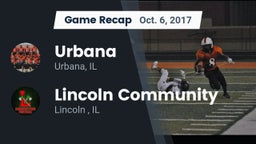 Recap: Urbana  vs. Lincoln Community  2017