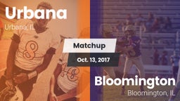 Matchup: Urbana  vs. Bloomington  2017