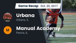 Recap: Urbana  vs. Manual Academy  2017
