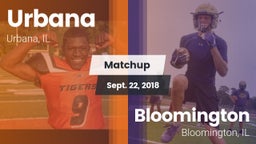 Matchup: Urbana  vs. Bloomington  2018