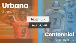 Matchup: Urbana  vs. Centennial  2018