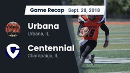 Recap: Urbana  vs. Centennial  2018